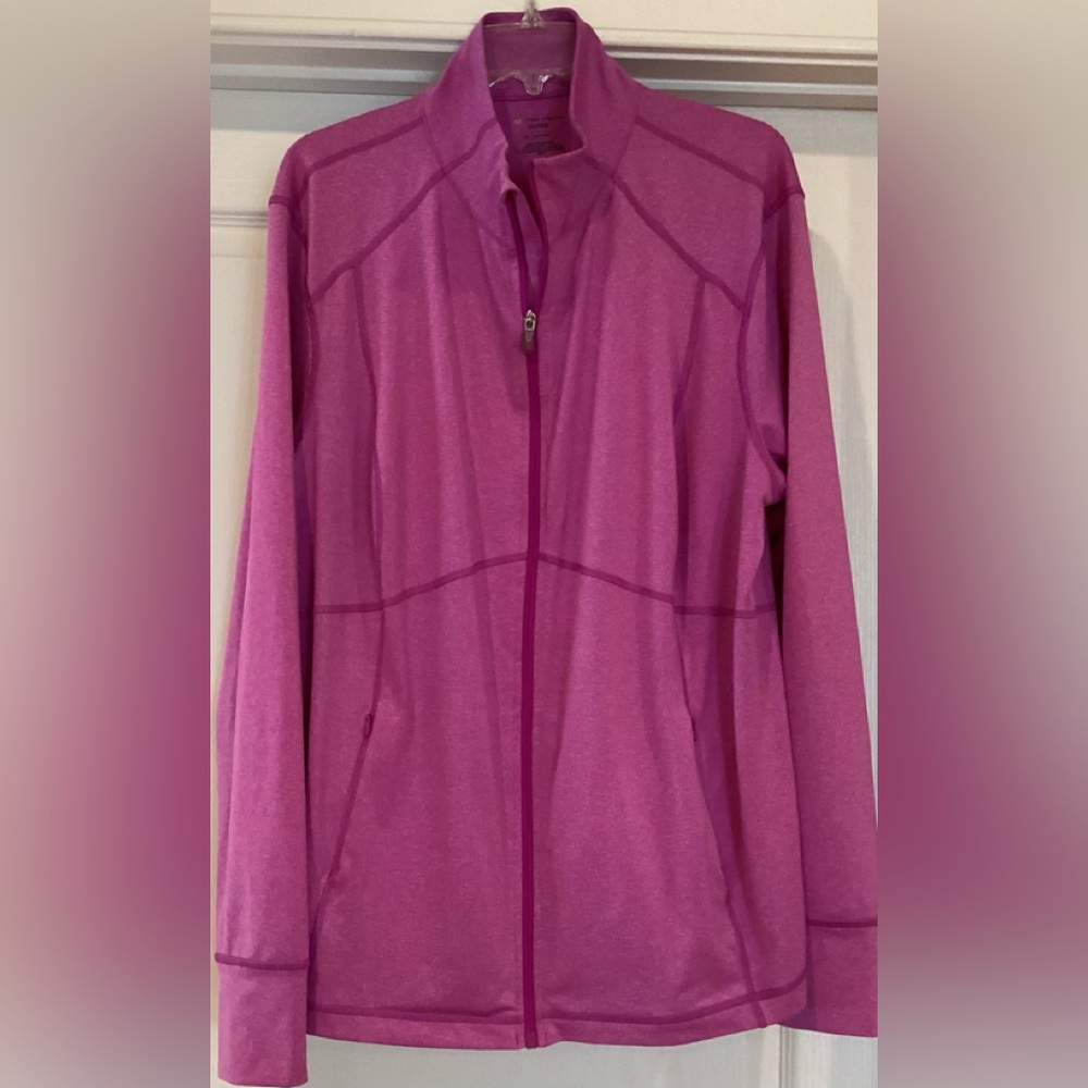 Women’s Tek Gear Dry Tek long sleeved zipper- 2X